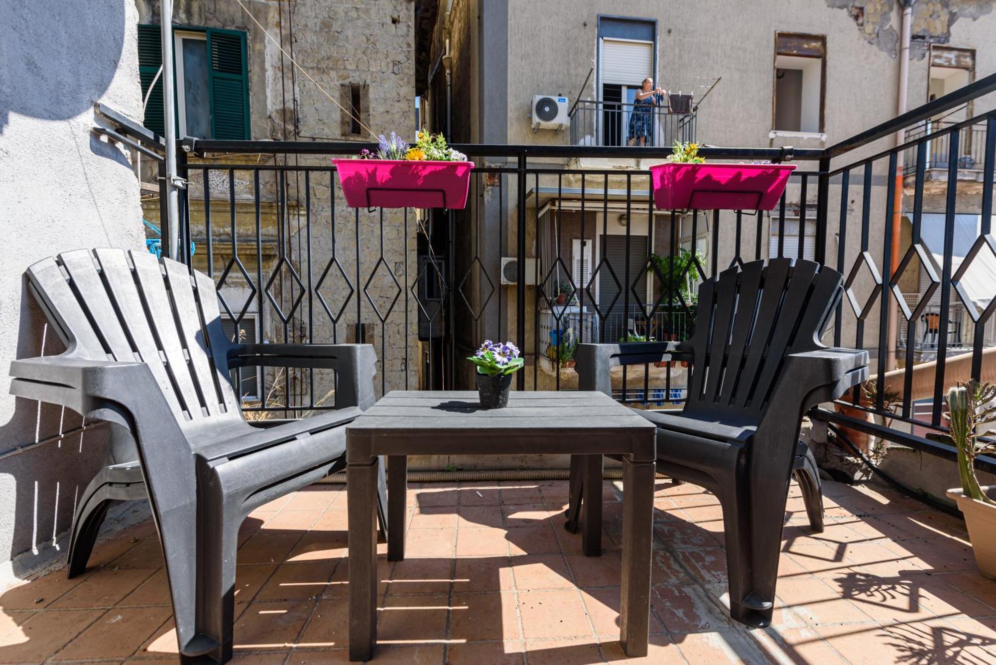 La Terrazzina Sul Porto Appartement Napels Buitenkant foto